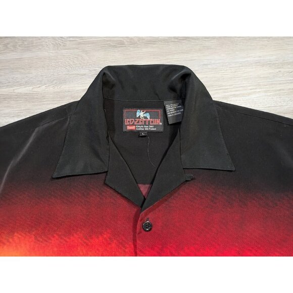 LED ZEPPELIN Houses of the Holy 2003 Myth Gem Bravado Button Shirt Vintage - Picture 3 of 8